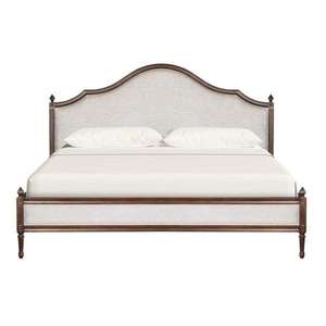 Nouveau lit gonflable écologique en palissandre massif King Size moderne du milieu du siècle de haute qualité Meubles de chambre en bois confortables pour - Product Image 1