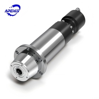 Motor de Husillo ATC Refrigerado por Agua de 6kW, Interfaz de Herramienta ISO25, 380V 36000 RPM, con Brida APS100FL-25-36Z/6KW