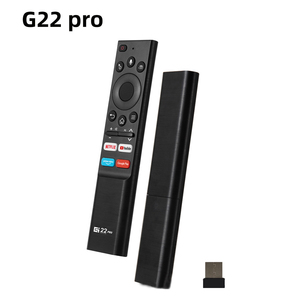 Control Remoto Inalámbrico G22 PRO, Giroscopio <span class=keywords><strong>de</strong></span> 6 Ejes, Control por Voz 2.4G para Android TV Box y Proyector - Product Image 1