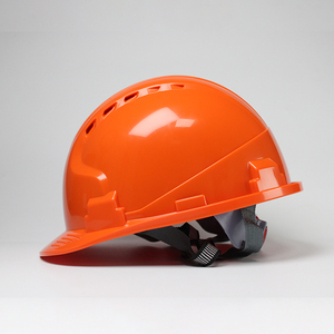 Kunden spezifische atmungsaktive Fünf-Rippen-Schutzhelme Industrieller Schutzhelm mit Belüftung löchern für Arbeiter - Product Image 2