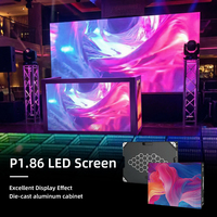 Panel de Pantalla LED SMD para Conciertos, Escenarios, Fondo de Pared Apilable para Iglesias, Pantalla de Video en Vivo para Moda, Ferias Comerciales, Bodas y Fiestas
