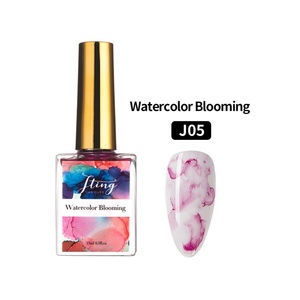 JTING OEM รับผลิตแบรนด์ส่วนตัว มีจำหน่าย น้ำหมึกหินอ่อน Blossom ขนาด 15 มล. น้ำหมึกสำหรับเพ้นท์เล็บแบบ Water Blooming เจลเพ้นท์เล็บ UV  ผู้จัดจำหน่ายยาทาเล็บ - Product Image 1
