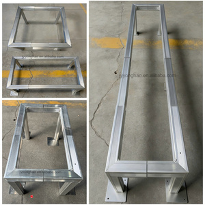 סטנד ק אלומיניום קל משקל מסגרת anodized קומפקטי, הרכבה על האתר, תמיכה גבוהה עמיד ליחידות חוצות - Product Image 2