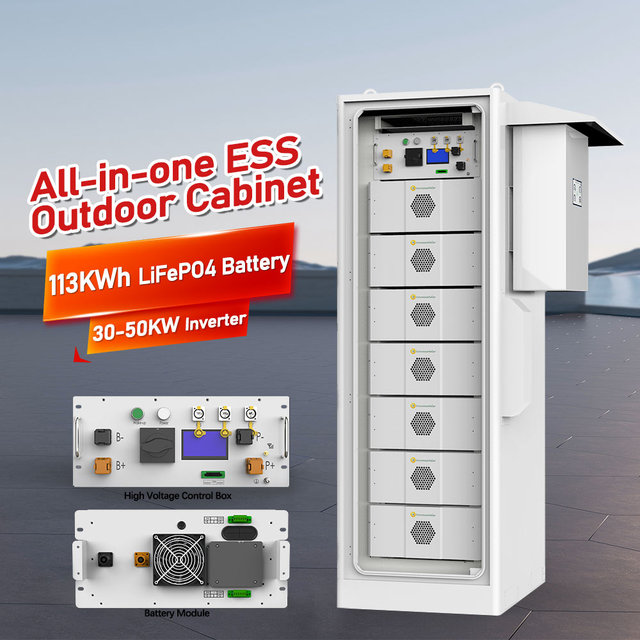 SMALL-SCALE C&I ESS SOLUTION 16KW Battery Modules 30KW 50KW Battery Cabinets  Safety protection and Flexible Expansion