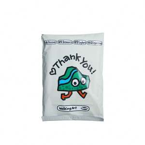 Reusable Custom Plastic <b>Delivery</b> <b>Bag</b> Full logo Printed Strong Sealing Mini Packaging Postage <b>Bag</b> with logo for Shipping - Product Image 6