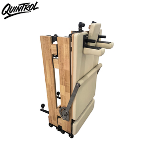 Reformer de Pilates pliable en bois de chêne de luxe <span class=keywords><strong>avec</strong></span> <span class=keywords><strong>lit</strong></span> de base - Machine de Pilates en bois haut de gamme pour des entraînements complets du corps - Product Image 2
