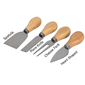 <span class=keywords><strong>Planche</strong></span> à découper en bambou avec couteau assorti en marbre, adaptée au <span class=keywords><strong>fromage</strong></span> Brie et au plateau de <span class=keywords><strong>jambon</strong></span> à la viande - Product Image 2