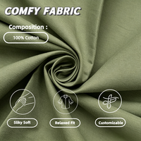 Chemise boutonnée à manches longues pour femme, 100% coton, verte, avec poche plaquée sur la poitrine, coupe ample, pour les trajets quotidiens, style décontracté, style streetwear