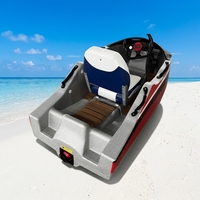 Mini Moto Acuática Eléctrica Personalizada OEM para Deportes Acuáticos en Océano, Mar, Río o Lago, Modelo Small Rush Wave de 15kw, Material EPP, 55KMH