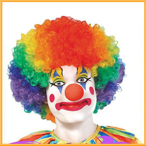 Disfraz de <span class=keywords><strong>Payaso</strong></span> para Hombre Adulto de Halloween, Peluca, Chaleco con Puntos Ondulados, Nariz de Esponja, Bolsa, Zapatos, Accesorios para Actuación LP1051 - Product Image 2