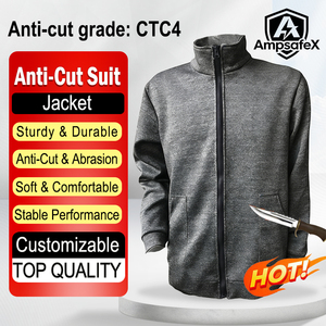 Ropa de Seguridad de Alta Calidad Resistente a Cortes y Puñaladas, Diseño de Cremallera Personalizable, Venta al Por Mayor Directa de Fábrica a Bajo Precio - Product Image 1