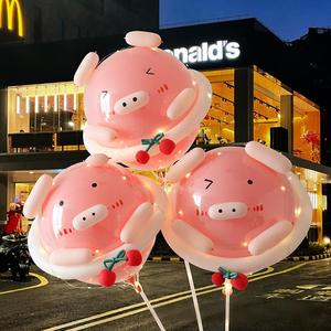 ของเล่นบอลลูนรูปสัตว์การ์ตูน DIY รักษ์โลก ลดราคาสุดฮอต ชุดบอลลูน LED เรืองแสง ตกแต่งสวยงาม บอลลูนใสเรืองแสง โบโบ้ คริสต์มาส - Product Image 3