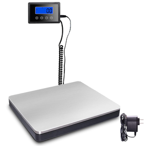 CHANGXIE Fabrik-Versandwaage 360lb 180kg Hochbelastbare Edelstahl-Postwaage mit Timer-Funktion Digitale Versandwaage - Product Image 1