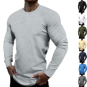 Camiseta Deportiva de Manga Larga para Hombre, Ajustada, de Alta Calidad, Transpirable y Cómoda, en Todos los Colores - Product Image 2