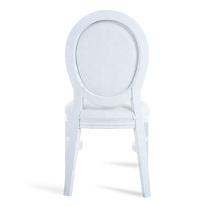 Nuevo Producto nórdicos avanzada respaldo relajarse blanco moderno de cuero de la PU <span class=keywords><strong>Silla</strong></span> de comedor - Product Image 5