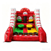 Juego de Baloncesto Inflable de PVC para Exteriores