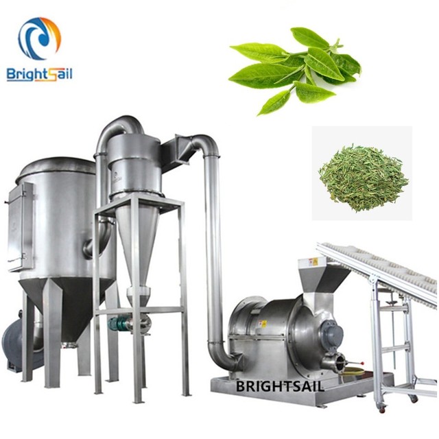 Dried Herbs Chinese Herb Grinding Mill Lentils Brightsail Cassava Leaf Powder Making Machine Tea Leaves Flower Grinder Machine