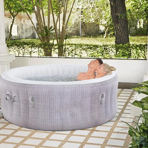 Bain à remous gonflable OEM ODM, bain à bulles d'air, bain à remous chauffé, <span class=keywords><strong>piscine</strong></span> ronde extérieure pour le <span class=keywords><strong>camping</strong></span> <span class=keywords><strong>et</strong></span> le jardin - Product Image 4