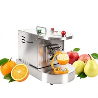 Éplucheur de fruits rapide pour oranges, pommes et poires, entièrement automatique, en acier inoxydable, démarrage à un bouton, usage commercial, garantie 5 ans