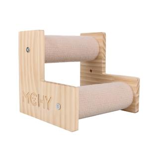 Albero per Gatti da Parete Fai-da-Te in Legno con Letti Sospesi e Posti di Grattamento in Sisal - Product Image 3