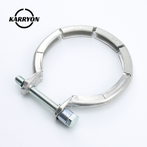Collier <span class=keywords><strong>de</strong></span> tuyau d'échappement 18308512137, collier <span class=keywords><strong>de</strong></span> serrage en V en acier inoxydable - Product Image 3