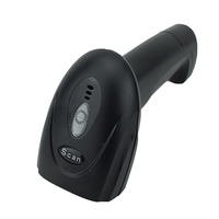 Lector de Códigos QR WOSO, Escáner de Códigos de Barras Portátil USB 1D 2D, Escáner de Mano con Cable de Alta Velocidad, SDK en Existencia