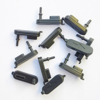 Prise de charge USB femelle anti-poussière Type-C en silicone et caoutchouc, vente en gros d'usine ZD-184