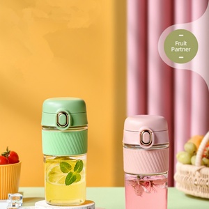 Vaso de Vidrio Portátil de 420 ml para el Verano, Botella de Gran Capacidad de Alta Calidad para Hombre y Mujer, Diseño Nuevo para Beber Directamente, Té - Product Image 4