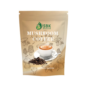 Oem Mushroom Coffee Sodium Powder Support Custom Reishi Mushroom <b>Supplement</b> Shiitake Energy Level Balance Immune System Health - Product Image 1