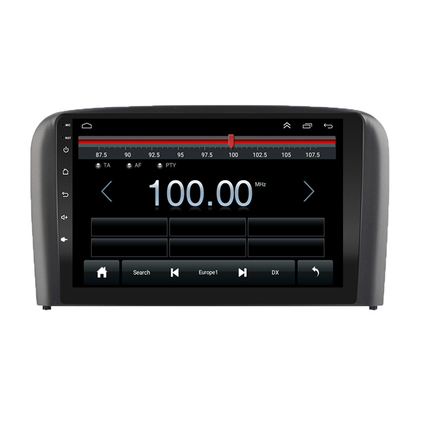 Мультимедийная система для автомобиля, Android, подходит для Volvo S80 2004-2006, GPS-навигация заднего вида с большим экраном