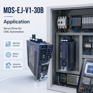 Servomoteur d'origine Mitsubishi MDS-<span class=keywords><strong>EJ</strong></span>-V1-30B 0,75 kW <span class=keywords><strong>200</strong></span>-240 V triphasé, amplificateur servo CNC, automatisation industrielle - Product Image 5