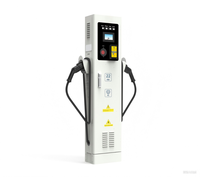 Cargador de Vehículos Eléctricos de Alta Potencia OEM ODM de 22kW 11kW 7kW con Doble Conector, Nueva Estación de Carga Rápida de Piso, OCPP1.6 Wifi CCS Tipo 2