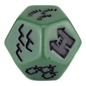 Juego de dados de acrílico personalizado D8 <span class=keywords><strong>D10</strong></span> Emotion Weather, dados de superficie personalizados, mesas RPG, dados de utilería para entretenimiento de fiestas - Product Image 3