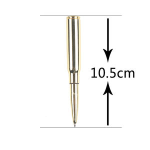 Bolígrafo Promocional Novedoso con Forma de Bala y Logotipo Personalizado - Product Image 2