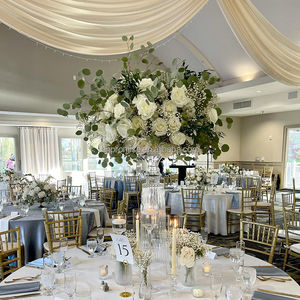 Belofte Prachtige Witte Roze Groene <span class=keywords><strong>Plant</strong></span> Baby 'S Adem Verfraaiing Voor Winkelcentrum Evenement Bruiloft <span class=keywords><strong>Live</strong></span> Tafeldecoratie - Product Image 3