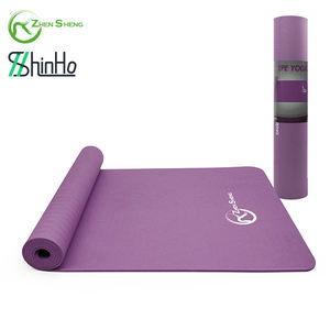 Tapete de Yoga Zhensheng de Alta Calidad, Antideslizante, Certificado por REACH, de TPE, para Uso en Casa, para <span class=keywords><strong>Pilates</strong></span> - Product Image 4