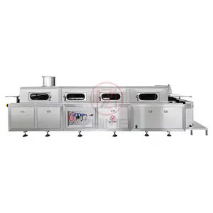 Washing cooling drying 3 in 1 Automatic cleaning machine for bottle and container perfume bottle cleaning machine