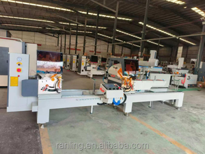 Double-head 45-degree 90-degree CNC Angle Cutting and Sawing Machine for <strong>Aluminum</strong> <strong>Profile</strong> Is for Sale. - Product Image 1