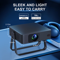 Proyector portátil N5 1080P HD LCD Android OS Auto Focus Auto Keystone Soporte de gran capacidad Bluetooth y WiFi