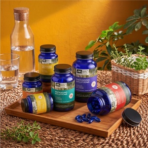 Flacon en verre pour pilules pharmaceutiques, flacon en verre pour comprimés, flacon en verre pour vitamines, flacon en verre pour médicaments - Product Image 4
