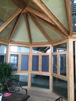 Solárium Prefabricado Moderno de Aluminio con Alto Aislamiento Térmico, Fácil Instalación, Doble Vidrio Templado, Vidrio Bajo Emisivo, Jardín de Invierno