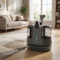 Nettoyeur de Tapis Portable à Chauffage Instantané Nouveau Nettoyeur Détachant en Profondeur pour Tissus d'Ameublement pour Cuisine, Siège de Voiture, Canapé et Vapeur Domestique