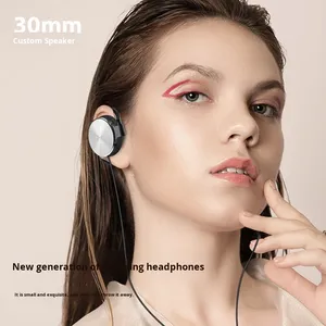 Vente directe d'usine, écouteurs avec crochet d'oreille, filaires, sport, <span class=keywords><strong>musique</strong></span>, prise 3,5 mm, microphone intégré, ordinateur, <span class=keywords><strong>téléphone</strong></span> portable, casque universel - Product Image 2