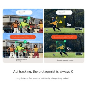 Film Hurricane tavsiye Insta360 akış <span class=keywords><strong>2</strong></span> Pro cep telefonu sabitleyici üç eksenli el taşınabilir katlanabilir stabilizasyon - Product Image 5