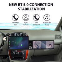 Écran ZWNAV 13,1" + 12,3" pour Chrysler Grand Voyager 2006-2012, Android 15, CarPlay sans fil, DSP, GPS, autoradio stéréo, 4G WiFi, OEM