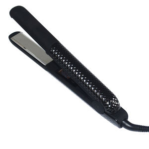 OEM ODM Cuidado del cabello y peinado 470 grados Turmalina Cerámica Plancha plana Pantalla <span class=keywords><strong>de</strong></span> temperatura 2 en 1 Planchas para el cabello - Product Image 4