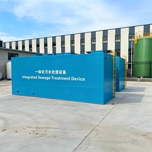 NQ-1 MBR Station d'épuration rurale 240m³/jour 220V Système conteneurisé prêt pour l'énergie solaire avec PLC pour les eaux usées des villages - Product Image 3