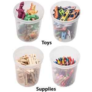 Hộp Đựng Thực Phẩm Lưu Trữ Thực Phẩm Có Nắp Đậy 32 Ounce, Gói Quart Gồm 24 Hộp Nhựa Có Thể Dùng Được - Product Image 3