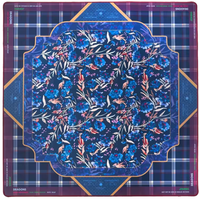 En stock, livraison la plus rapide, tapis de mahjong en caoutchouc naturel imperméable à réduction de bruit 80cm*80cm pour jouer au mahjong, au poker et aux échecs