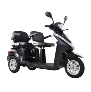 Scooter de mobilité électrique intelligent 2 places Rickshaw Scooter Heavy Duty 1000W 60V Moteur ouvert Type de corps pour adultes - Product Image 1